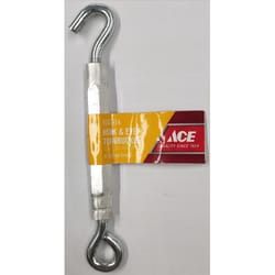 Ace Aluminum Hook Turnbuckle 7.5 in. L
