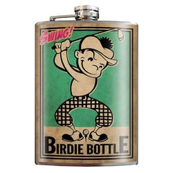 Trixie & Milo Birdie Bottle 8 oz Multicolored Stainless Steel Flask