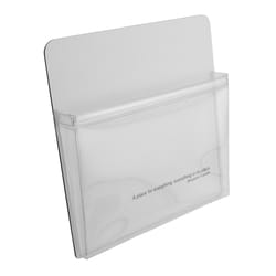 Magnet Source 6.5 in. L X 6.5 in. W White Polymer Resin Magnetic Pouch 60 lb. pull 1 pc