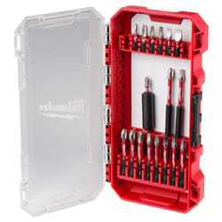 Milwaukee Shockwave Assorted 3 in. L Impact Driver Bit Set Steel 18 pc