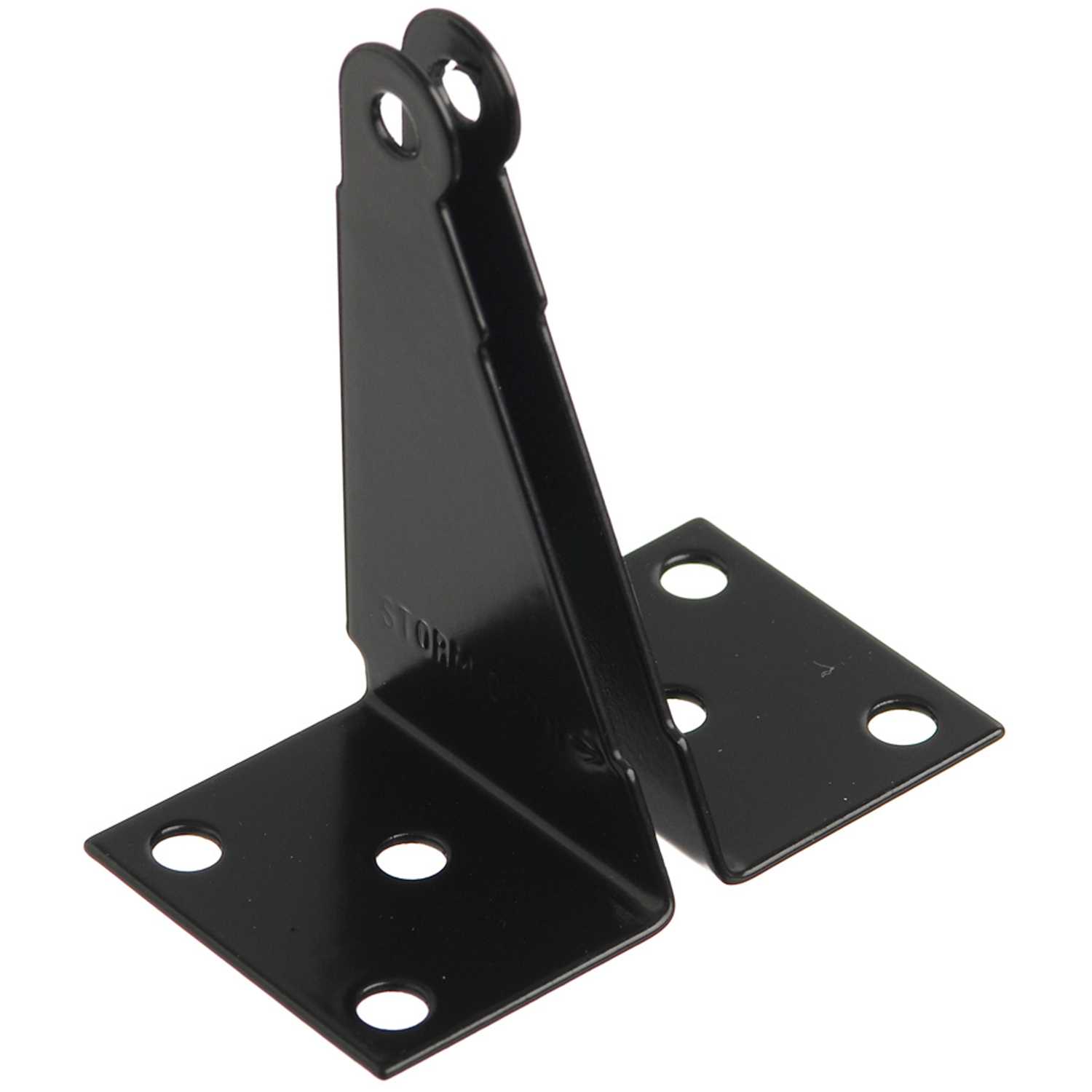 Ace Black Black Steel Jamb Bracket 1 pc. - Ace Hardware