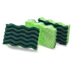 Libman Heavy Duty Scrubber Sponge For All Purpose 4.5 in. L 3 pk