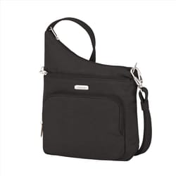 Travelon Medium Nylon Black Crossbody Bag