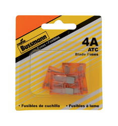 Bussmann 4 amps ATC Pink Blade Fuse 5 pk