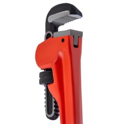 Superior Tool Pro-Line 1-1/2 in. Heavy Duty Pipe Wrench Red 1 pc