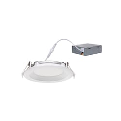 MaxLite White 4 in. W LED Recessed Downlight 12 W