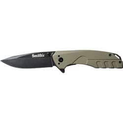 Smith's BattlePlan 7.85 in. Pocket Knife Desert Tan 1 pc