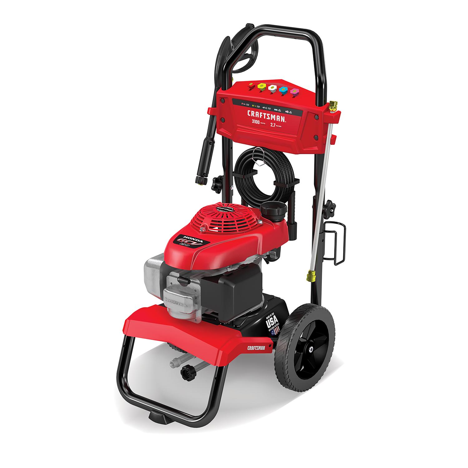 Craftsman Honda 3100 psi Gas 2.7 gpm 