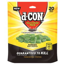 D-Con Bait Station Blocks For Mice