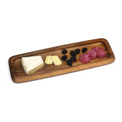 Lipper International Acacia Wood Narrow Platter 1 pk