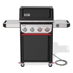 Weber Spirit EP-425 4 Burner Natural Gas Digital Thermometer Grill Black