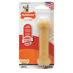 Nylabone Dura Chew Brown Nylon Bone Chew Dog Toy Regular 1 pk