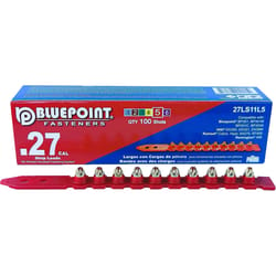 Blue Point 0.27 in. D X 4.5 in. L Plastic Strip Head Powder Loads 100 pk