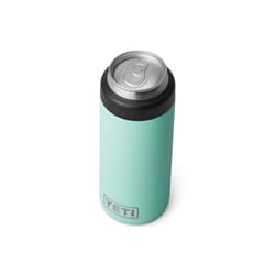 YETI Rambler 12 oz Seafoam BPA Free Colster Slim Can Insulator