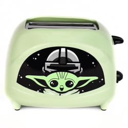 Uncanny Brands Star Wars Plastic Green 2 slot Toaster 7 in. H X 10 in. W X 6 in. D