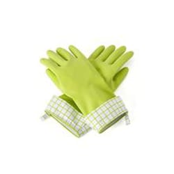 Full Circle Splash Patrol Latex Cleaning Gloves M/L Green 1 pair
