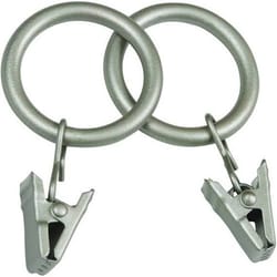 Kenney Pewter Gray Clip Ring 5/8 in. L X 3/4 in. L