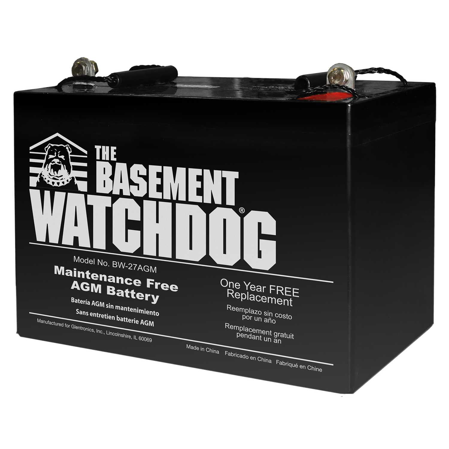 Basement Watchdog 9 inch H x 101/4 inch W x 61/2 inch L Maintenance