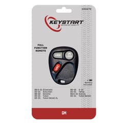 KeyStart GM027 Self Programmable Remote Automotive Remote HD Key Remote Only Double For General Moto