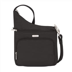 Travelon Medium Nylon Black Crossbody Bag