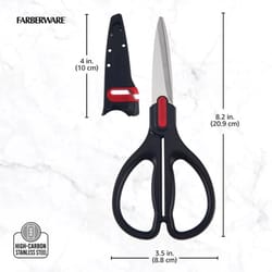 Farberware Edgekeeper Carbon Steel Scissors 2 pc