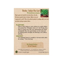 Lake Valley Seed Herb Seeds