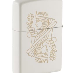 Zippo White King Queen Lighter 1 pk