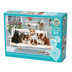 Cobble Hill Porch Pals Jigsaw Puzzle 350 pc