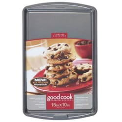 Good Cook 10 in. W X 15 in. L Cookie Sheet Gray 1 pk