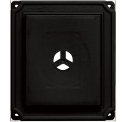 Builders Edge 8 in. H X 8.5 in. W X 1-1/2 in. L Prefinished Black Vinyl Mounting Block