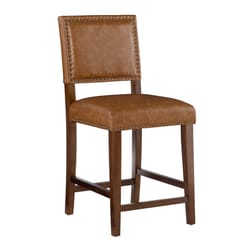 Linon Home Decor Polyurethane Byron Barstool 39.5 in.