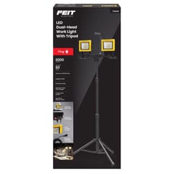 Feit Pro Series 6000 lm LED Dual Power Tripod Work Light