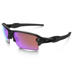 Oakley Flak Unisex Polished Black Frame Prizm Golf Lens Sunglasses