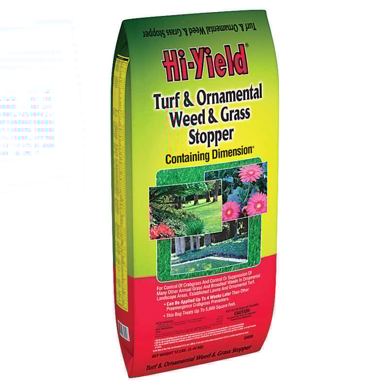 HiYield Turf and Ornamental Weed and Crabgrass Control Granules 12 lb Ace Hardware
