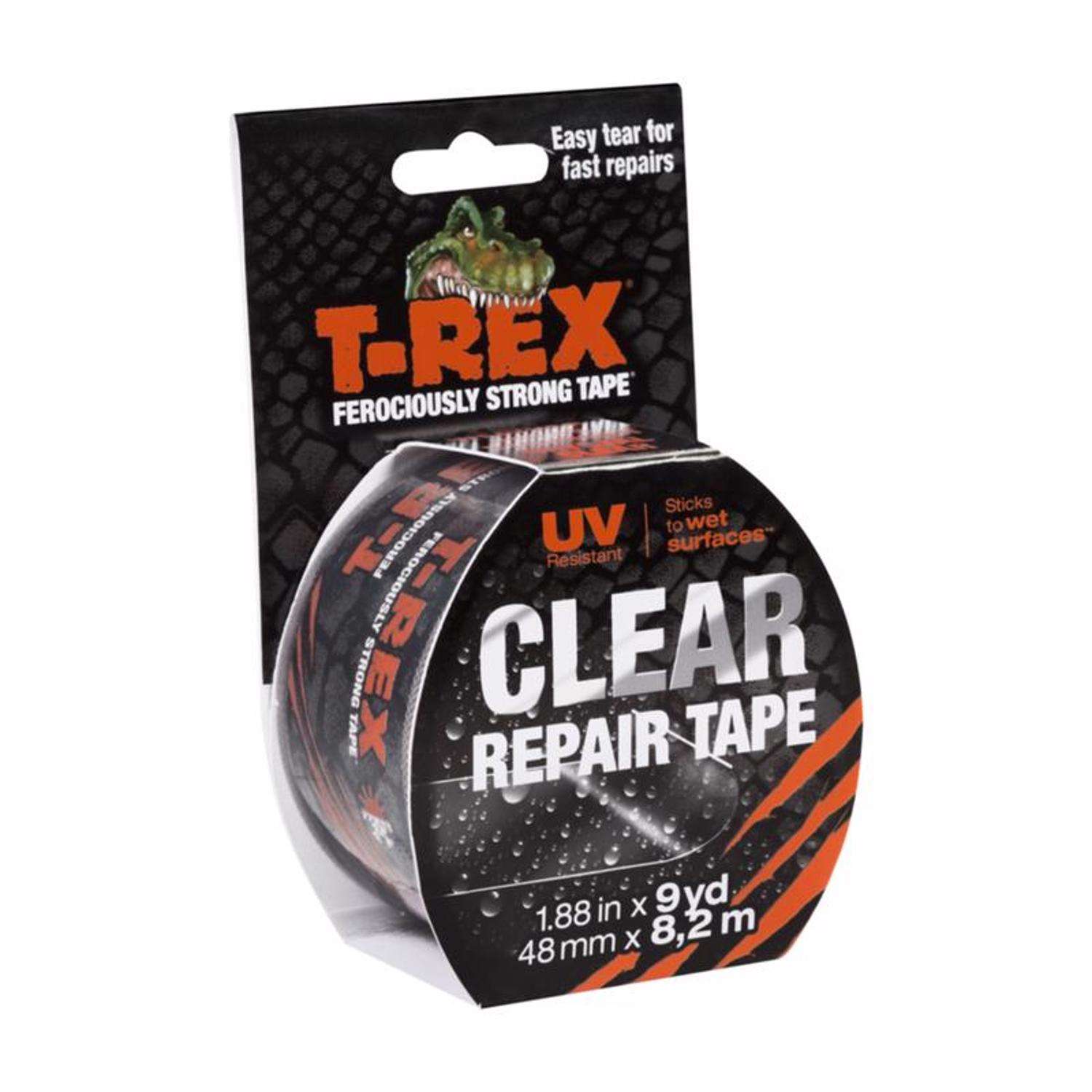 T-Rex 1.88 in. W X 9 yd L Clear Repair Tape