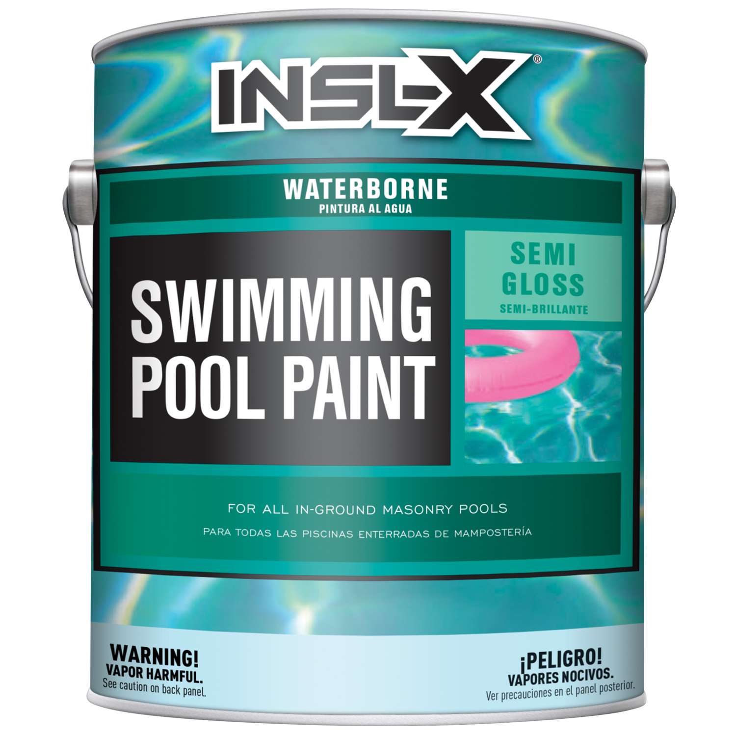 Inslx Indoor and Outdoor SemiGloss Aquamarine Acrylic Swimming Pool