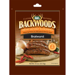 LEM Backwoods Fresh Bratwurst Seasoning Sausage Mix 4.5 oz Bagged