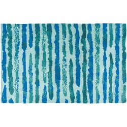 Simple Spaces 21 in. W X 33 in. L Multi-Color Aurora Polyester Accent Rug