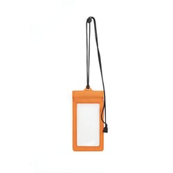 KIKKERLAND Orange Waterproof Cell Phone Case