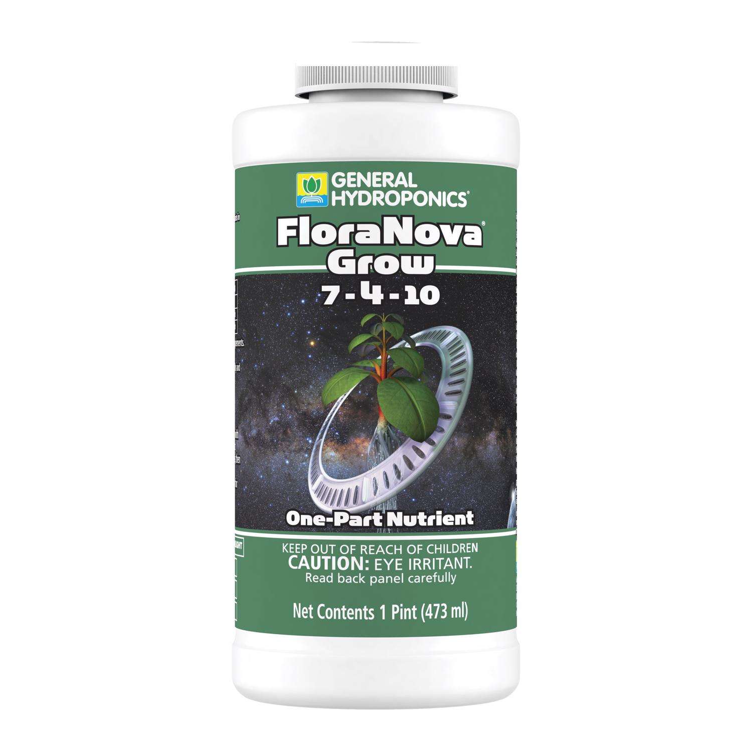 General Hydroponics Flora Series GH FloraNova Grow 7-4-10