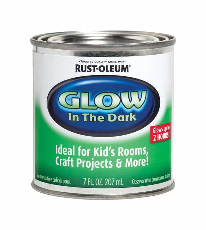 Rust-Oleum Glow In The Dark Paint - Green Brush-On Half Pint