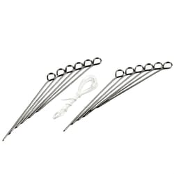 Chef Craft Silver Stainless Steel Poultry Lacing Kit
