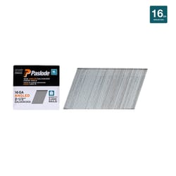 Paslode 2-1/2 in. L X 16 Ga. Angled Strip Galvanized Finish Nails 20 deg 2,000 pk