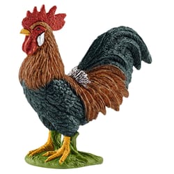 Schleich Farm World Rooster Toy Multicolored