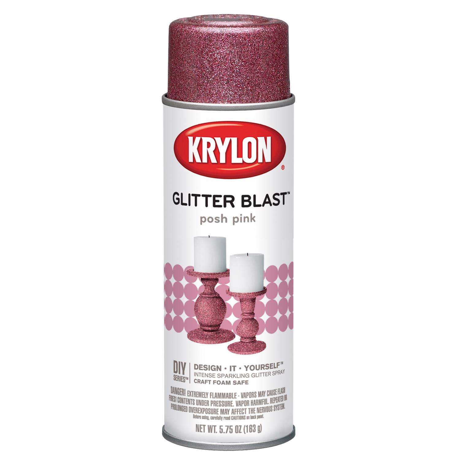 Krylon Neon Spray Paint Pink 12 oz