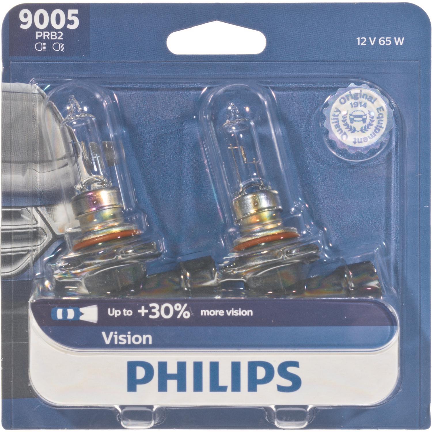 Photos - Light Bulb Philips Vision Halogen High Beam Automotive Bulb 9005PRB2 