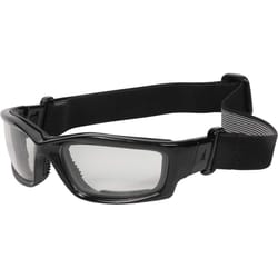 Edge Eyewear Kazbek Anti-Fog Safety Glasses Clear Lens Black Frame 1 pk