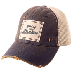 Karma Living The Dream Trucker Hat Beige/Brown One Size Fits Most