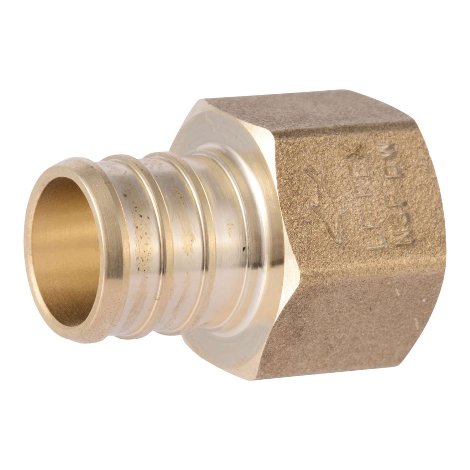 3/4 x 3/4 PEX Brass Lead Free Coupling Barbed Fitting Waterline Plumbing by The ROP Shop 200 