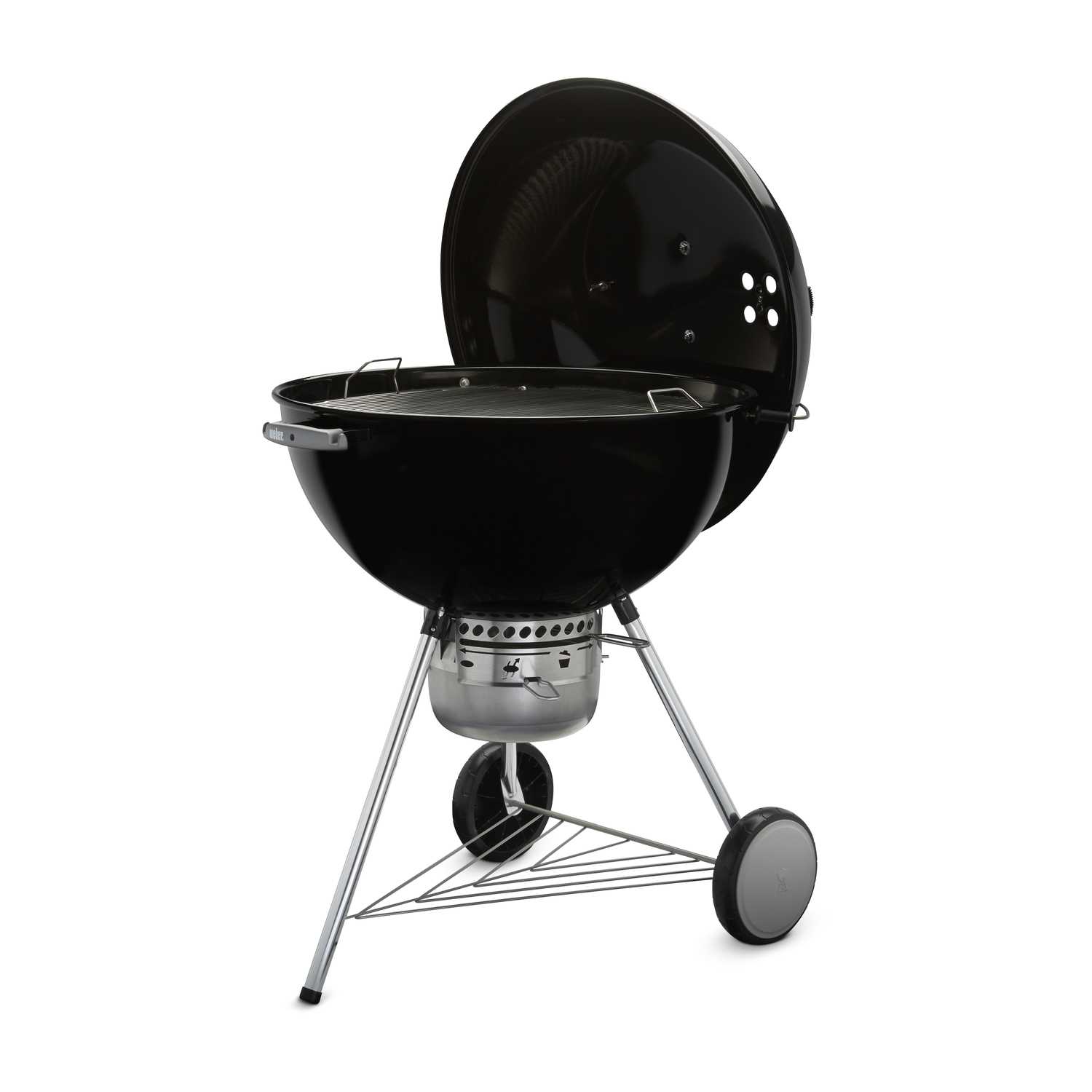 Weber Original Premium 26 In W Black Charcoal Kettle Grill